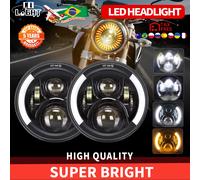 CO LUCE Faro LED da 7 pollici DRL DOT E9 Alto Basso Per Wrangler TJ JK LJ CJ 7 pollici per Land Rover Defender Indicatore di direzione del motociclo Army Green