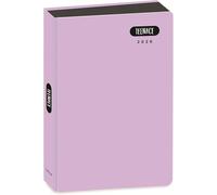 CO-MA Agenda Compatibile con Teenace Viola 2024/2025 Datato 12 Mesi Formato 18x13 cm + Omaggio Braccialetto Amicizia e Penna Colorata