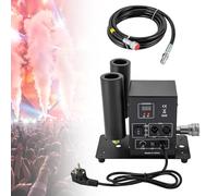 CO₂ Macchina a colonna d'aria a doppio ugello 150 W | 8 m di altezza | controllo DMX512 | con tubo da 5 m ed effetto luce per palco/teatro