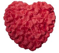 CO-RODE 1200 petali di rosa rossa, fiori artificiali per matrimoni, feste, serate romantiche, San Valentino, anniversari