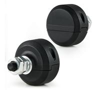 CO-Z Finecorsa magnetici, set di 2 interruttori rotondi magnetici per apriporta scorrevole, 1200 G, limiti magnetici di ricambio per cancello automatico, in nylon, accessori per casa e garage