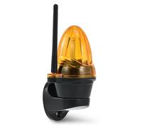 CO-Z Lampeggiante per Cancello Automatico 12V-265V AC/DC Lampeggiatore di Segnalazione a LED Universale con Antenna Compatibile con Motore Cancello Automazione CO-Z Impermeabilità IP54