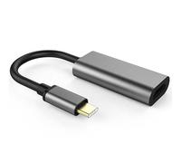 Co2 Adattatore da USB C a HDMI 4K 15 cm Plug and Play Alluminio per Smartphone e Laptop Compatibile con USB C Supporto Audio Video Retrocompatibile