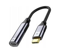 Co2 Adattatore USB-C a Mini DisplayPort DP 8K/60Hz, 4K/120Hz, Full HD, Plug & Play, HDR dinamico, cavo unidirezionale, alluminio grigio spazio, MHL, compatibile con iPhone, MacBook, iPad Pro (8K)