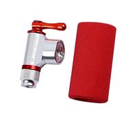 CO2 Bike Tire Inflator Road Bicycle Pump per valvole Presta Schrader Rosso