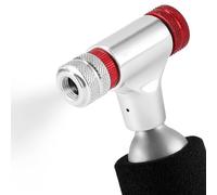 CO2 Bikes Bikes Tire Splator - Pompa del telaio in alluminio, strumento di bici compatto | Adattatore valvola CO2 portatile, testa di gonfiore a rilascio rapido per biciclette in bicicletta per le rip