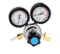 CO2 Gas Bottle Argon Regulator Carbon Dioxide Heated Pressure Reducer Valves CO2 Flowmeter Welding Weld Pressure Gauges