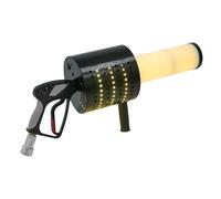 CO2 Party Gun LED con portata di 8 m, pistola per coriandoli, cavo da 1,2 m + tubo del gas da 3 m, cannone jet machine da 20 W, per DJ Club Stage