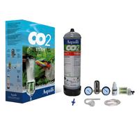 CO2 PLANTA PLUS - Kit CO2 con Riduttore 2 MANOMETRI e bombola 600 g - AQUILI