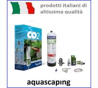 CO2 PLANTA PLUS - Kit CO2 con Riduttore a pistoncino e bombola 600 g - AQUILI