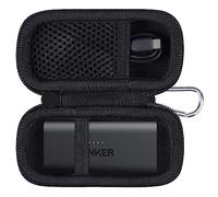 co2CREA cassa custodia borsa per Anker Power Bank 621, Custodia di Protezione Compatibile con Anker Built-In Lightning Connettore 5000mAh 12W Caricatore Portatile(solo custodia)