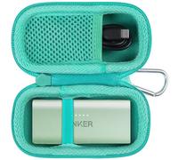 co2CREA cassa custodia borsa per Anker Power Bank 621, Custodia di Protezione Compatibile con Anker Built-In Lightning Connettore 5000mAh 12W Caricatore Portatile(solo custodia)