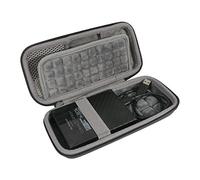 co2CREA - Custodia da viaggio rigida per WD My Passport 1TB 2TB 3TB 4TB portatile Hard Drive (Black-L),La dimensione interna è 20 * 8.5 * 2 + 1.5CM, la dimensione esterna è 22 * 10.5 * 4.5CM