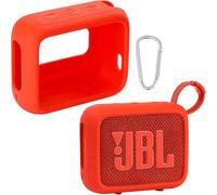 co2CREA Custodia in Silicone per JBL Go 4 Speaker Bluetooth Portatile (Altoparlante non incluso)(solo scatola,Case Only)