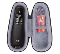 co2CREA Custodia Rigida Compatibile con Logitech Presenter Wireless R400 | Cassa Solo, Custodia rigida in EVA, Protezione Antichocco, Spazio per Accessori