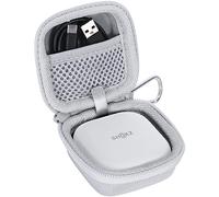 co2CREA Duro Viaggio Caso Copertina custodia per SHOKZ OpenFit Air/OpenFit 2+/OpenFit 2/Open Fit Cuffie Bluetooth WirelessAuricolari Audio Senza Fili(solo scatola,Case Only)