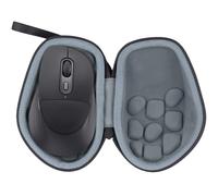 co2CREA Hard Custodia Borse Viaggio per Logitech Signature Comfort Plus M850 L / G604 Lightspeed Mouse Gaming Wireless (Travel Case) (Nero)