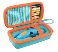co2CREA Travel Hard Case per 3Doodler Start + Essentials 3D Pen Set, Storage Organizer Holder per la ricarica del filamento di stampa e il caricabatterie USB