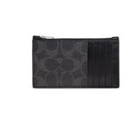 Coach, ,Accessories ,Uomo ,Nero ,ONE SIZE Zip Card Case