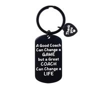 Coach Apprezzamento Regali Portachiavi per chiavi auto Ringraziamento Coach Regali per uomini Allenatori Regali per le donne Baseball Softball Coach Regali per Pallavolo Calcio Coach Regali per