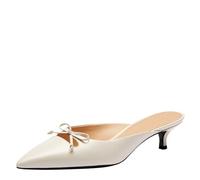 Coach Ballerine da donna Runway Mule, bianco, 41.5 EU