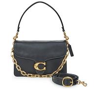 Coach Borsa a spalla CHAIN TABBY SHOULDER BAG in Nero Unica