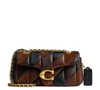 Coach Borsa a tracolla trapuntata Tabby 20 patchwork, B4/Maple Shadow Brown