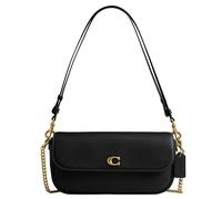 Coach Brook - Borsa a catena con patta, B4/Nero