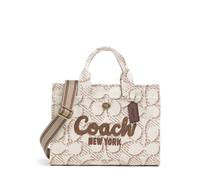 Coach Cargo Signature Borsa a mano natura, canvas, donna