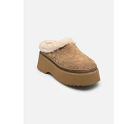 Coach - cecelia signature shearling clog Marrone - Stivali 40 Marrone