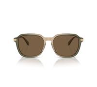 Coach Ci912 Hc 8383u Occhiali Da Sole Uomo Marrone Squadrato Marrone 55mm