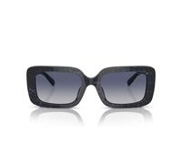 Coach Ci922 Hc 8380u Occhiali Da Sole Donna Nero Geometrico Blu 54mm