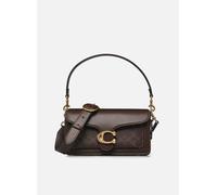Borsa a tracolla Coach Tabby in tela Marrone