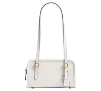 Coach Crinkle Patent Swing Zip Bag 20, B4/Chalk