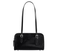 Coach Crinkle Patent Swing Zip Bag SX/Nero