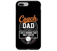 Coach Dad Like A Normal Dad Only Cooler Baseball Sports Custodia per iPhone 7 Plus/8 Plus