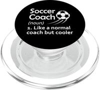 Coach di calcio sostantivo come un allenatore normale ma più fresco PopSockets PopGrip per MagSafe