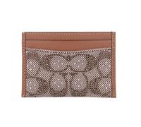 Coach Essential Custodia per carta di credito 11 cm marrone