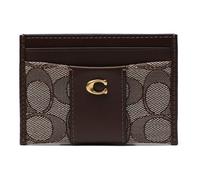 Coach Essential Custodia per carta di credito Pelle 10.5 cm marrone