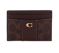 Coach Essential Custodia per carta di credito Pelle 11 cm marrone