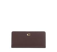 Coach Essential Portafoglio marrone scuro, pelle, donna