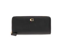 Coach - Essential Slim Accordion Zip Wallet - - Accessories - Donna - Nero - ONE SIZE