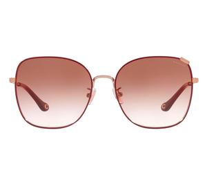 Coach Hc 7133 Occhiali Da Sole Donna Rosso Geometrico Rosso 57mm
