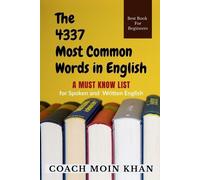 Coach Moin The 4337 Most Common Words in English (Tascabile)