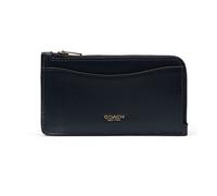 Coach New York Custodia per carta di credito Pelle 8 cm blu