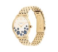 COACH Orologio analogico 'ELLIOT' marino / blu colomba / oro / bianco Donna COACH One Size marino / blu colomba / oro / bianco