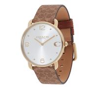 COACH Orologio analogico 'Elliot' marrone / oro Donna COACH One Size marrone / oro
