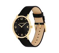 COACH Orologio analogico 'ELLIOT' oro / nero Donna COACH One Size oro / nero