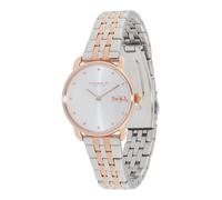 COACH Orologio analogico 'Elliot' oro rosé / argento / bianco Donna COACH One Size