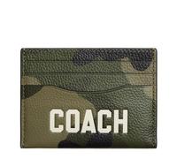 Coach Porta carte piatto uomo, Mimetico, Taglia unica, Custodia piatta per carte